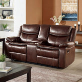 Jeanna Love Seat Model Cm6343-Lv-Reclined By Furniture Of America